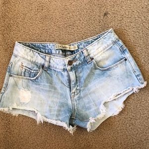 Zara jean shorts